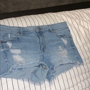 american eagle jean shorts